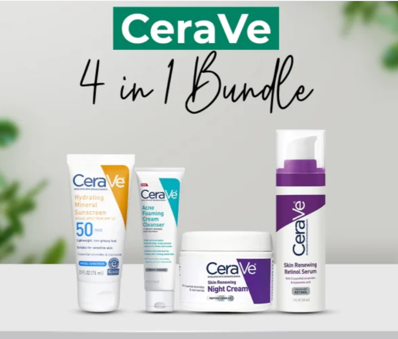 CeraVe 4 in 1 Complete Skin Care Kit